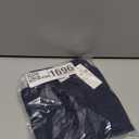 GAP Boys' Long Sleeve Flannel Button-Down Shirt (6-12 Months, Tapestry Navy)