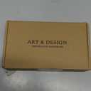 Goo-Ki 6 Pack 3"(76mm) c-c Matte Black Kitchen Drawer Pulls -Modern Black Cabinet Pull Dresser Handle Hardware for Bar Cupboard Closet Wardrobe, 1751MB-76