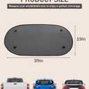 bylikeho Car Window Shade for Baby - UV Protection Sun Shade for Windshield, Rear and Back Windows - Car Accessories,Cooling for Summer