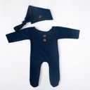 Coberllus Newborn Photography Props Newborn Photography Outfits Boy Newborn Photoshoot Newborn Photo Props for Boys Girls (Blue, XS)