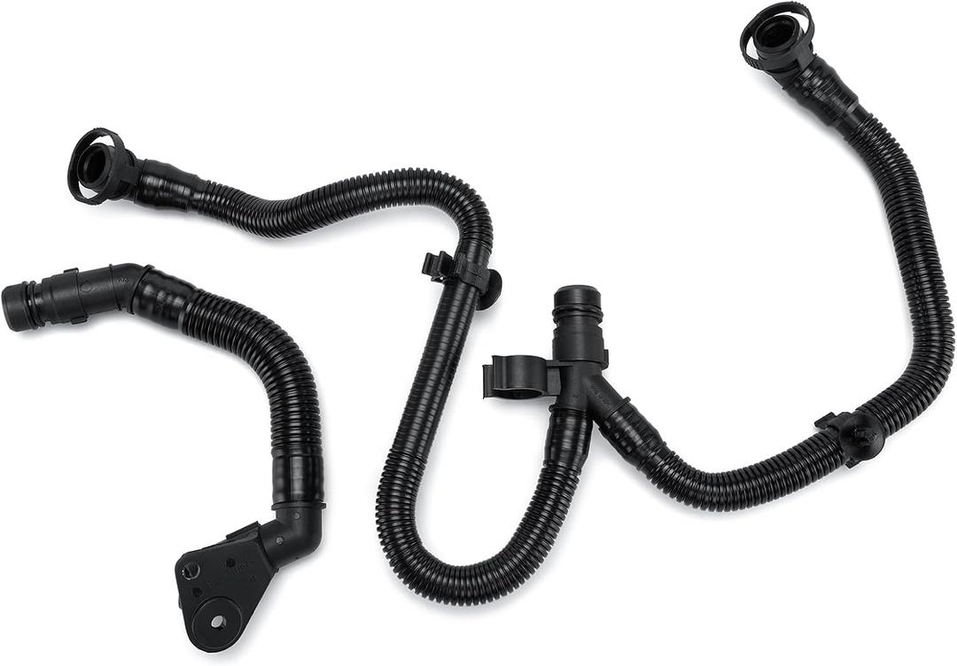 Crankcase Breather Hose for Audi A4 A5 A6 Q5  PCV Ventilation Pipe  Replaces OEM 06E103217AA