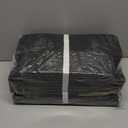 7x5x4 Inches Black Shipping Boxes 25 Pack - Corrugated Cardboard Mailing Box for Small Business, Tab Locking Literature Mailer for Packing Jewelry Ornament Gift Craft Packaging Supplier