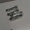 Gaoye +0.5 Reading Glasses Men - Blue Light Blocking Lenses, TR90 Frames, UV400 - Eyeglasses with Clear Vision (A4 Pack Black)