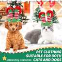 Pet Headgear Soft Headband Christmas Pet Dress up Dog for Cats Small Dogs Medium Large Dogs