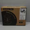 Gardner Pet 20" Cat Tree, Solid Wood Small Cat Tree, Cat Scratching-Posts & Hanging Toys, Removable Cat Bed, Compact Cat Tower Perch for Kittens(Grey, Circle-Corduroy)