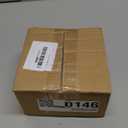 8 Pack Orange 6 inch Unbreakable Plastic Plates Reusable Plate Set - Dishwasher & Microwave Safe - Wheats Straw Perfect for Dinner Dishes Salad Pasta Safe Healthy Dinner Plates Kit