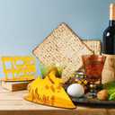 Youyole 2 Pcs Passover Table Decorations Pyramid Camel Hebrew Text Decor Acrylic Happy Passover Table Decoration Sameach Sign Decor for Pesach Party Supplies
