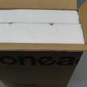 Oneach 25.75" Modern Table Lamp Set of 2, Bedside Lamps with USB Ports, Silver Nightstand Lamps Set for Living Room Bedroom House Bedside Home Office Family