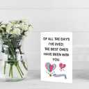 3 x Funny Anniversary Card for Women Men, Happy Anniversary Card Gifts for Husband Wife Couple, Wedding Anniversary Cards Gifts for Him Her (100)
