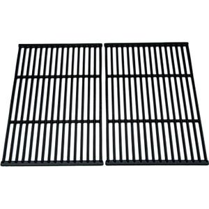 Parts DC122 19" x 25" Charmglow 810-2320 810-6320 Non-stick Polished Porcelain Coated Cast Iron Cooking grid Replacement for Charbroil, Brinkmann, Broil-Mate, Grill Chef, Grill Pro...