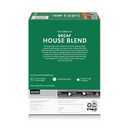 Starbucks K-Cup Coffee Pods, Medium Roast Hot or Iced Coffee, Decaf House Blend, 22 Keurig Pods