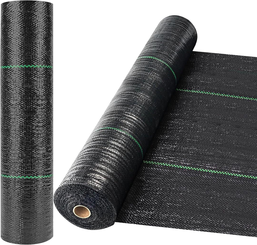 3ft x 250ft Weed Barrier Landscape Fabric Heavy Duty Premium Weed Control Fabric Durable & Eco-Friendly Weed Block Gardening Mat Landscaping Fabric