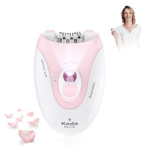Facial Epilator for Women, Lady Epilators Hair Removal for Face, Epilators with LED Light, Two Speed Hair Removal Device, Epilator for Women, Pluxy Facial Hair Removal for Bikini Arm Legs Armpits