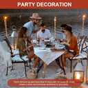 16 oz Torch Replacement Canister (4 Pack) - Outdoor Citronella Fuel Refill for Bamboo Torches with Wicks & Covers, Long-Lasting, Perfect for Patio, Luau Party, Garden Decor