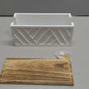 Paper Towel Dispenser Wall Mount, Paper Towel Holder Wall Mounted with Lid, Solid Wood Commercial C-Fold, Z-Fold, Trifold Hand Paper Towel Holder Dispenser Hand Towel Holder for Bathroom Kitchen Decor