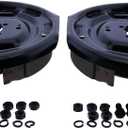 12x2 Electric Trailer Brake Kit Compatible with Dexter NEV-R-Adjust 7000lb Left & Right Hand 7K 023-464-00 023-465-00