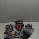 Ramede 3 Pcs Halloween Werewolf Costume Adult Wolf Head Mask Claws Gloves Werewolf Shoe Covers for Men Women Unisex Adult Dress up Cosplay Party Gifts
