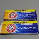 ARM & HAMMER Advance White Toothpaste, Teeth Whitening Baking Soda Toothpaste with Stain Defense Technology and Fluoride, Clean Mint Flavor, 6.0 Oz (4 Pack)
