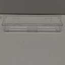 Nieifi Spice Rack Wall Mount, 4 Pack, Clear, Screw or Adhesive Installation, Spice Rack Organizer for Your Kitchen Cabinet or Pantry Door