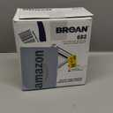 Broan-Nutone 682 Duct-Free Ventilation Fan, White Square Ceiling or Wall Exhaust Fan with Plastic Grille