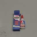 Glass Glue Clear Repair Heavy Duty 30 g, Super Glue for Glass with Anti-Clog Cap, for Acrylic, Mirror and More, Waterproof, Heat-Resistant (Clear, 30 Grams * 1 Pack, Glass Glue)