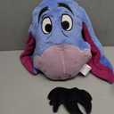 Disney Stitch 3D Plush Cushions for Bed Travel, Cute Cuddle Pillow Stuffed Character Pillow, Bedroom Accessories, Room Decor, Gifts for Kids (Blue Eeyore)