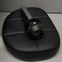 Black Minimalist Swivel Stool with Wheel Perfect for Work SPA Shop Massage Height-Adjustable and Cost-Effective Rolling Stool Chair with Square Seat