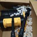 Cordless Electric Snow Shovel, Battery Powered Snow Blower – Lightweight Portable Snow Thrower for Driveway & Sidewalk, Powerful Motor, Long Throw Distance, Easy Snow Removal,Yellow