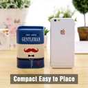 2 x 2 Pack Tinplate Piggy Bank Square Money Box Metal British Style Storage Jar Cartoon Children S Piggy Bank