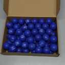 Shappy 72 Pcs Inspirational Stress Relief Balls Motivational Stress Ball Encouraging PU Bulk Stress Balls for Adults Small Therapy Fidget Relief Toys for Valentines Gifts Fidget Anxiety(Blue)