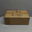 PHOSPHOR Gold Hurricane Candle Holder 6-Piece Tall Glass Candle Holder with Gold Metal Frame for Table Centerpieces, Weddings, Christmas, Parties, Home Decor