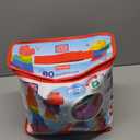 Mega Bloks First Builders Toddler Blocks Toys Set, Big Building Bag with 80 Pieces and Storage, Ages 1+ Years