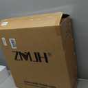 ZMJH 236D Bidet Toilet Seat - Endless Warm Water, Heated Seat & Vortex Wash, Dual Front/Rear Cleaning, Warm Air Dryer, LED Night Light, Electric-Powered(Round)