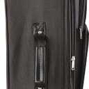 Rockland Fashion Softside 4 Piece Luggage Set, Expandable, (14" Tote/19"/24"/28"), Black Gray