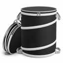 23 Gallon Collapsible Trash Can with Hard Bottom