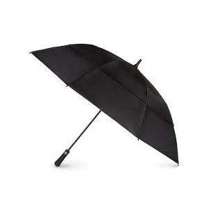Vented Golf Stick Umbrella with Wind & Sun Protection