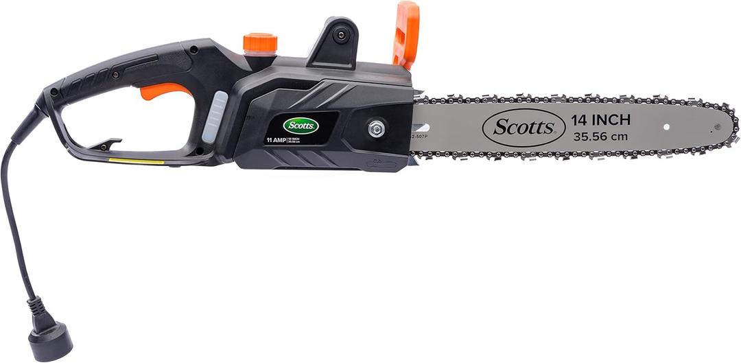 Scotts Outdoor Power Tools CS34014S 11-Amp 14-Inch Corded Chainsaw