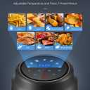 Air Fryer Lid for Instant Pot 6Qt/8Qt, 7 in 1 with LED Touchscreen, Turn Your Pressure Cooker Into in Seconds, Air Fryer Accessories and Recipe Cookbook Included