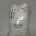 LIFEREVO Fluffy Faux Rabbit Fur Body Pillow Cover, Luxury Ivory Bubble Shaggy Plush Bed Body Pillowcase with Zipper Closure, Long 20"x54" Fuzzy Furry Pillow Case for Adults Kids Girls Teens, Beige