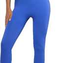 Yoga Pants for Women Plus Size High Waisted Tummy Control Soft Joggers Pants Workout Active Running Gym Yoga Leggings (Blue, XS)
