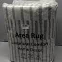 Wonnitar Striped Sage Green 9x12 Rugs for Living Room, Non-Slip Soft Sage Green Bedroom Rug, Low Pile Minimalist Floor Carpet for Nursery Playroom Department (Green, 9' x 12')