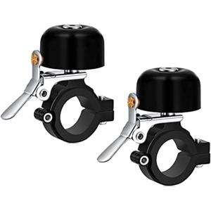 Greallthy Bike Bell Classic Brass Bicycle Bell, Bike Bells for Adults Youth, Loud Retro Bell for Road & Mountain Bikes, Universal Handlebar Fit
