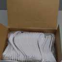 Hushee 100 Pcs Asian Soup Spoon Large Chinese Noodle Ramen Reusable Japanese Pho Spoon Bulk with Hook for Home Restaurant