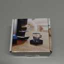 Octagon Coffee Drip Tray by Hard Black Plastic for Coffee Countertop | Drip Tray for Drink Dispenser (4" - 4 Pcs)