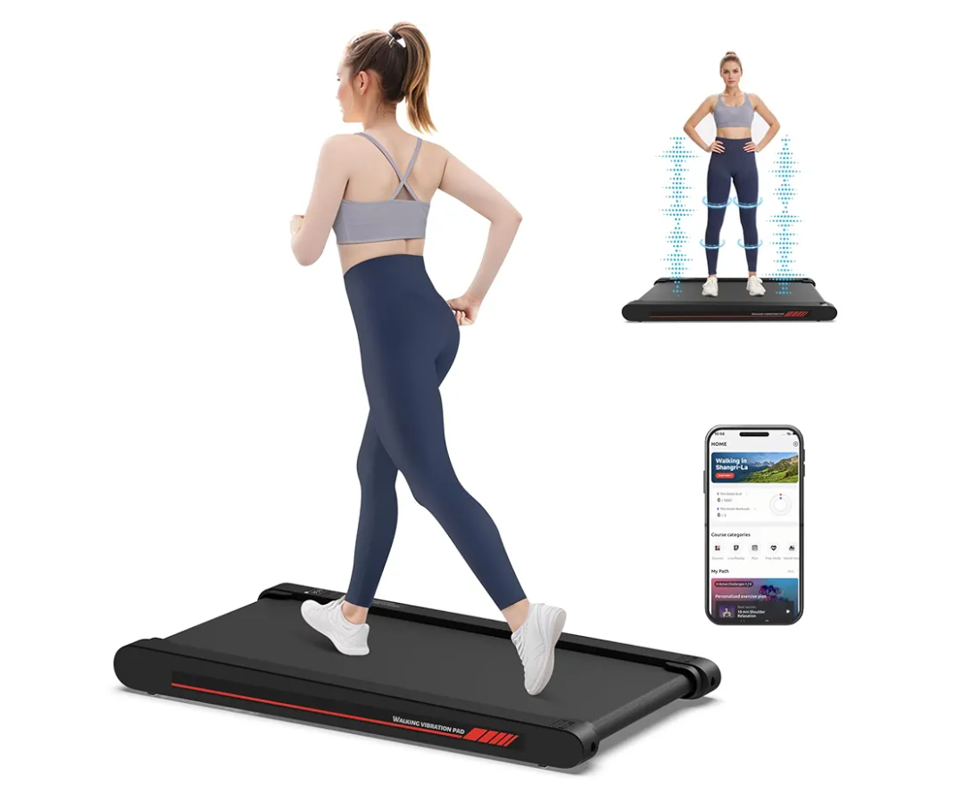Sperax Walking Vibration Pad, 4 in 1 Treadmill, Walking Treadmill Pad for Home, Treadmills with Remote Control and APP