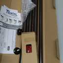 TONIAL Curtain Rods 32 to 58 Inch(2.6-4.8ft), Telescoping Splicing 3/4 Drapery Rods for Windows 20 to 53 Inch(1.7-4.4ft)32 to 58 Inch Decorative Single Rod with Small Cap Finial, Bronze