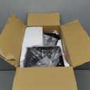 YSN Outdoor Post Lights 2 Pack, 16" Lamp Post Light Fixture, Black Pole Lights Outdoor, Waterproof Lamp Posts Outdoor Lighting with Pier Mount Base, Anti-rust Post Lamps for Outside Yard Garden Garage