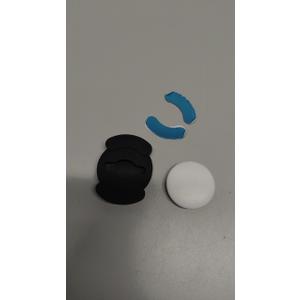Magnetic Silicone for AirTag Holder with Strong Magnet and Ultra Adhesive Sticker for Apple AirTag Case, Anti-Lost Hidden for Air Tag Mount for Car, Bike, Metal Surfaces