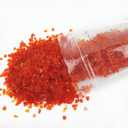3 x Crushed Glass Glitter, Broken Shattered Glass Gems Chips for Resin Art Crafts, Epoxy Resin Supplies, Geod Painting, DIY Art Projects, Jewelry Making,3-6mm, 200g/7oz (Tangerine)