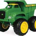 TOMY John Deere Vehicle Set - Includes Dump Truck Toy and Tractor Toy with Loader - Kids Outdoor Toys - Kids Construction and Sandbox Toys - 6 Inches - 2 Count - Ages 18 Months and Up